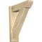 Ekena Millwork Traditional Slat Rough Sawn Outlooker, Douglas Fir, 6"W x 20"D x 24"H OUT06X20X24TRA06RDF - alternate 1